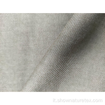 Tessuto twill di lino e rayon